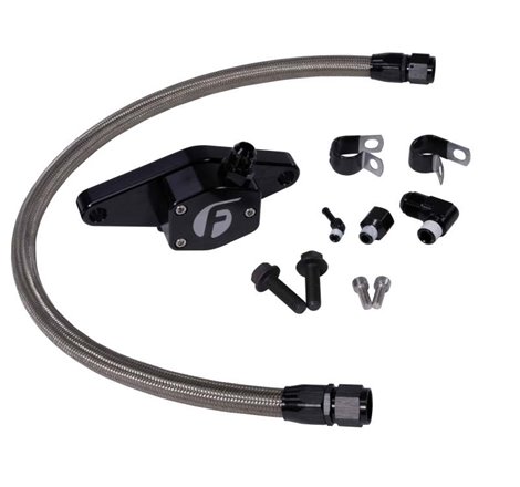 Fleece Performance 94-98 12V Coolant Bypass Kit w/ Stainless Steel Braided Line