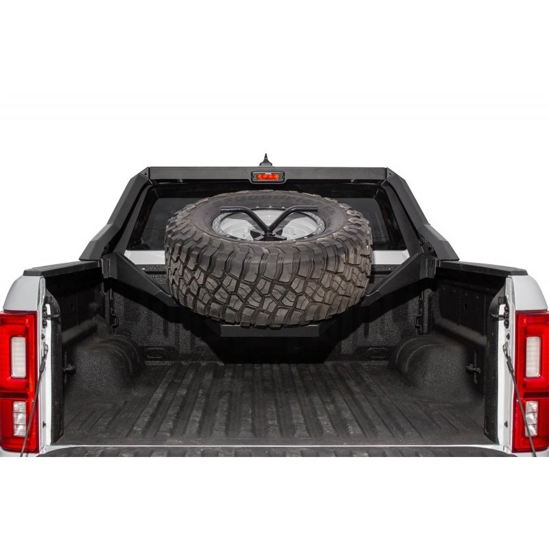 Addictive Desert Designs 2019 Ford Ranger HoneyBadger Chase Rack Tire Carrier (Req C995531410103)