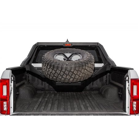 Addictive Desert Designs 2019 Ford Ranger HoneyBadger Chase Rack Tire Carrier (Req C995531410103)