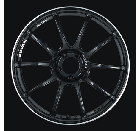 Advan RZII 18x9.5 +45 5-100 Racing Gloss Black Wheel