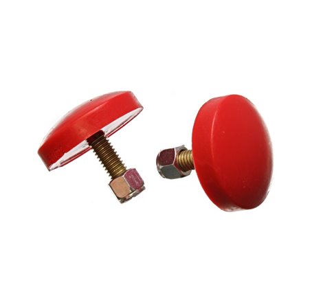 Energy Suspension Low Profile Red Bump Stop Set 11/16 inch Tall / 2 inch dia. (2 per set)