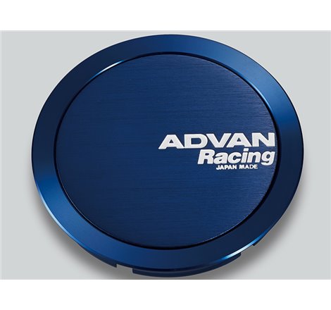 Advan 73mm Full Flat Centercap - Blue Anodized