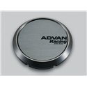 Advan 63mm Flat Centercap - Hyper Black