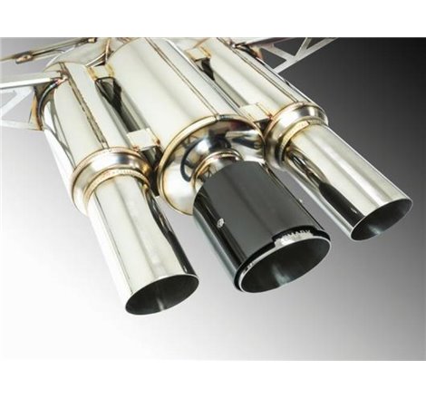 Remark 2017+ Honda Civic Type R Cat-Back Exhaust Spec III w/Black Chrome Tip Cover (Non-Res)