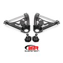 BMR 64-72 A-Body Pro-Touring Upper A-Arms w/ Tall Ball Joint (Delrin) - Black Hammertone
