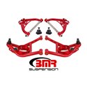 BMR 70-81 2nd Gen F-Body Upper And Lower A-Arm Kit - Red