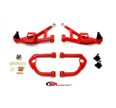 BMR 93-02 F-Body Upper And Lower A-Arm Kit - Red