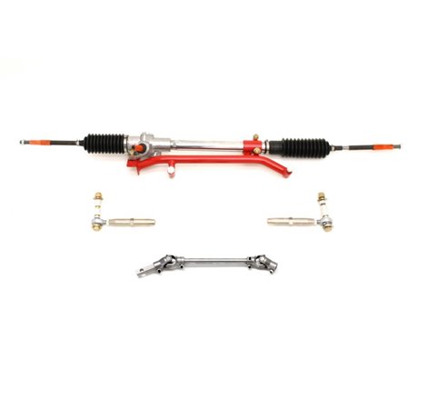 BMR 93-02 F-Body Manual Steering Conversion Kit (For Stock K-Member Only) - Red
