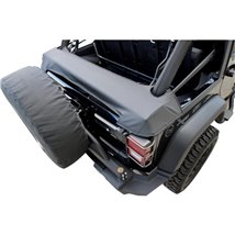 Rampage 2007-2018 Jeep Wrangler(JK) Unlimited Soft Top Storage Boot - Black Diamond