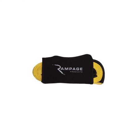 Rampage 1955-2019 Universal Recovery Trail Strap 3ftX 30ft - Yellow