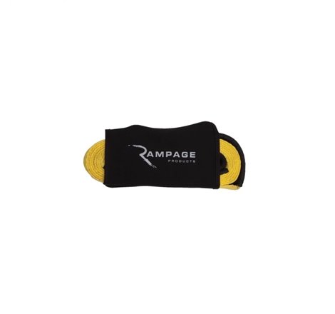 Rampage 1955-2019 Universal Recovery Trail Strap 2ftX 30ft - Yellow