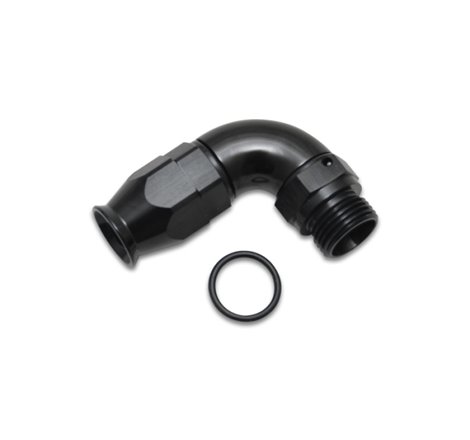 Vibrant -10AN 90 Degree Elbow Hose End Fitting for PTFE Lined Hose