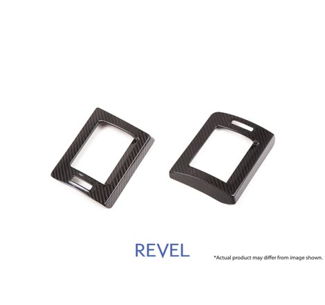 Revel GT Dry Carbon A/C Covers (Left & Right) 15-18 Subaru WRX/STI - 2 Pieces