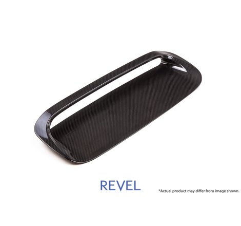 Revel GT Dry Carbon Engine Air Scoop Cover 15-18 Subaru WRX/STI - 1 Piece