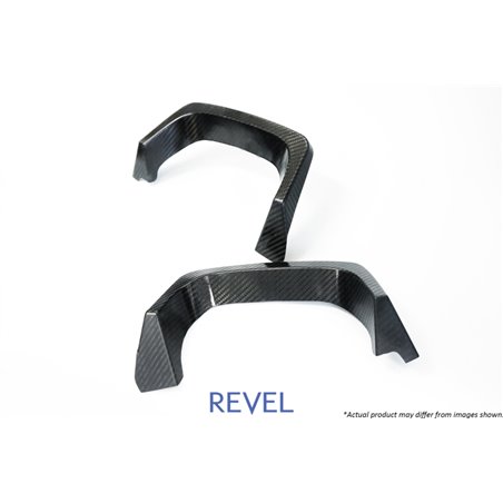 Revel GT Dry Carbon Muffler Garnish (Left & Right) 15-18 Subaru WRX/STI - 2 Pieces