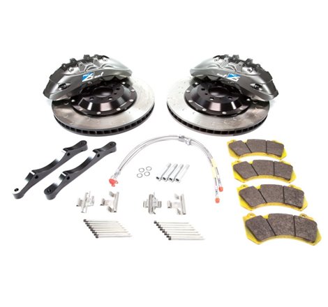 Alcon 2015+ BMW M3 F80 400x34mm Grey 6 Piston Front Brake Upgrade Kit