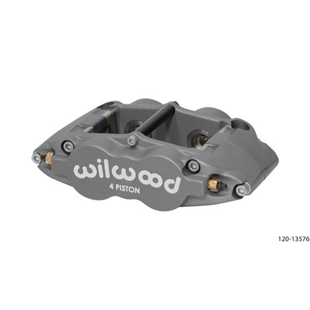 Wilwood Caliper-Forged Superlite 4R-ST-L/H - Anodized 1.25/1.25in Pistons 1.25in Disc