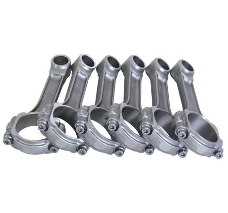 Eagle Jeep 4.2L 5140 Forged I-Beam Connecting Rod 6.123in w/ ARP 8740 (Set of 8)