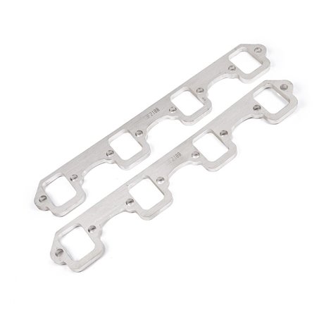 Stainless Works SBF Rectangular Shaped Port Header 304SS Exhaust Flanges 1-7/8in Primaries (2in BP)