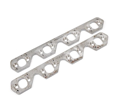 Stainless Works SBF Wide Rectangular Port Header Adapter 304SS Exhaust Flanges 1-7/8in-2in Primaries