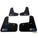 mountune / Rally Armor 13-18 Ford Focus ST Mud Flap Set - Blue