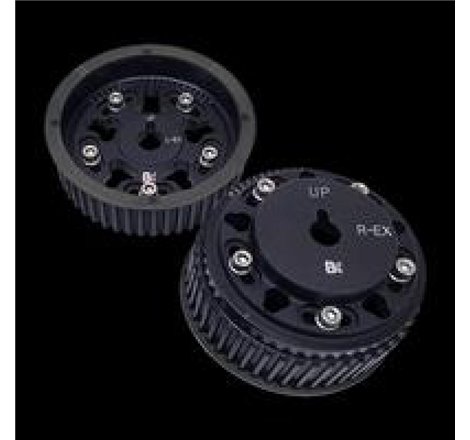 Brian Crower Adjustable Cam Gears Black for Subaru EJ205/EJ257 (set of 2)-exhaust side only