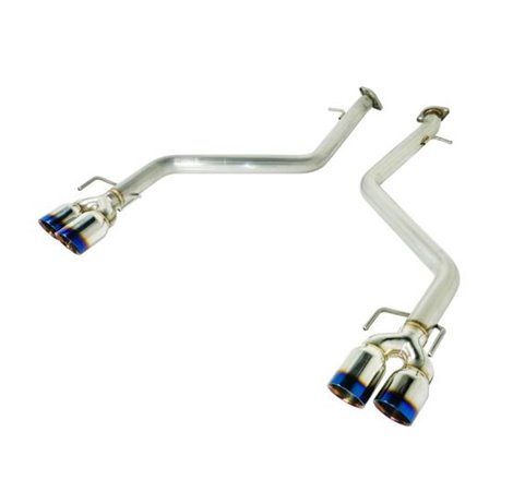Remark 2017+ Lexus IS250/IS350 / 2015+ Lexus RC300/RC350 Axle Back Exhaust w/SS Double Wall Tip