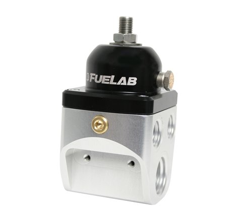 Fuelab 585 Carb Adjustable 4 Port FPR Blocking 4-12 PSI (2) -10AN In (4) -6AN Out