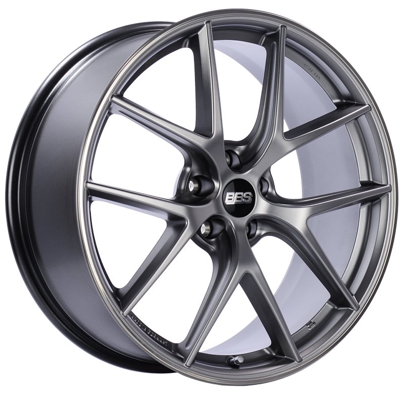 BBS CI-R 20x8.5 5x112 ET32 Platinum Silver Polished Rim Protector Wheel -82mm PFS/Clip Required