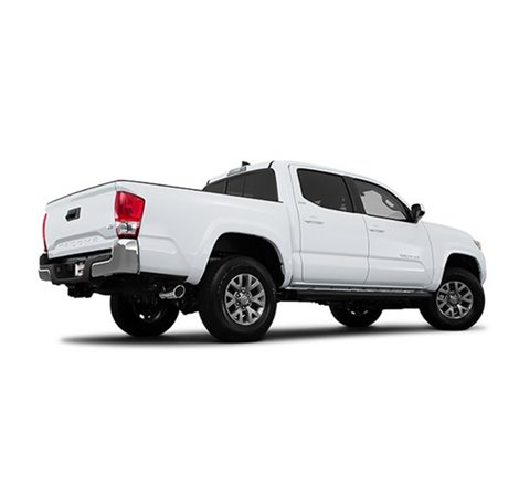 Borla 2016 Toyota Tacoma 3.5L V6 Auto 4DR CC SB S-Type 2.5in Single Left Rear Exit 4in Tip Exhaust