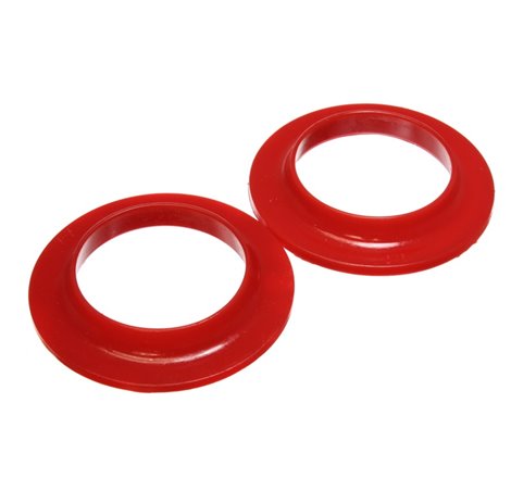 Energy Suspension Universal 3-3/4in ID 5-13/16in OD 7/8in H Red Coil Spring Isolators (2 per set)