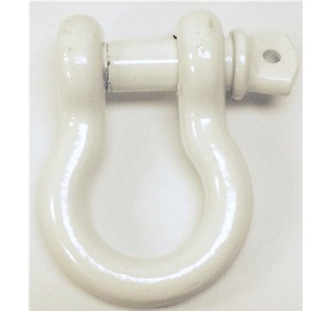 Iron Cross 3/4in D-Ring Shackle - White