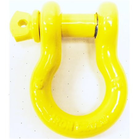 Iron Cross 3/4in D-Ring Shackle - Yellow