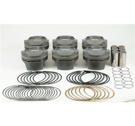 Mahle MS BMW N54 B30 3.0L 84.50mm x 31.7mm CH 17.2cc 314g 10.3CR Pistons (Set of 6)