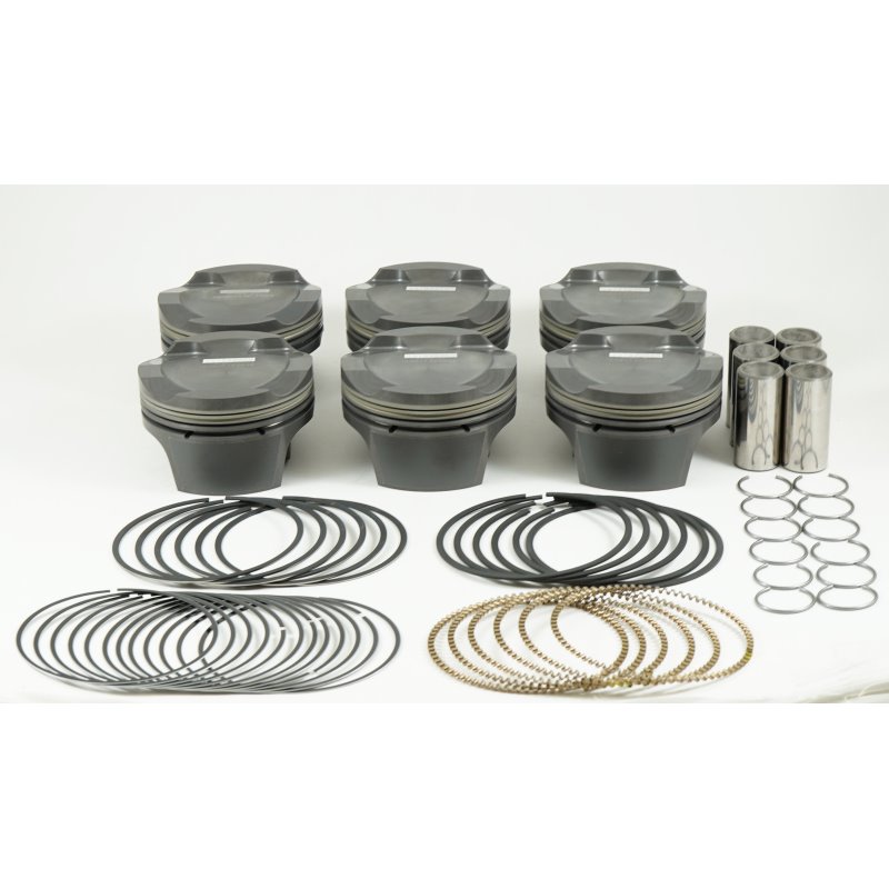 Mahle MS BMW N54 B30 3.0L 84.50mm x 31.7mm CH 17.2cc 314g 10.3CR Pistons (Set of 6)