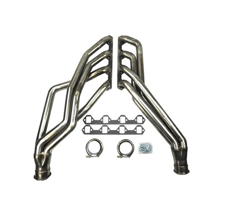 JBA 65-73 Ford Mustang 351W SBF 1-3/4in Primary Raw 409SS Long Tube Header
