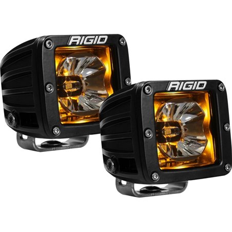 Rigid Industries Radiance Pod Amber Backlight - Pair