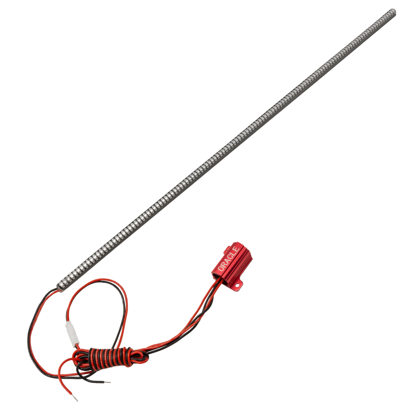 Oracle 17in Waterproof LED Concept Strip (Single) - Red
