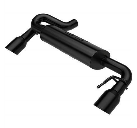 MagnaFlow 2021 Ford Bronco Street Series Axle-Back Exhaust w/ Dual Split Rear Style Exit- Black Tips