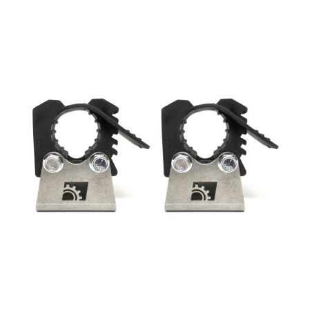 BuiltRight Industries Riser Mount (Pair) - Includes 1in-2.25in Clamps