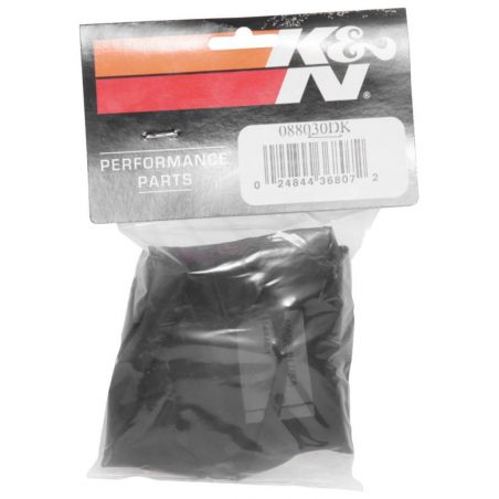 K&N Drycharger Air Filter Wrap 8-3/4in X 10-1/4in X 3in Black