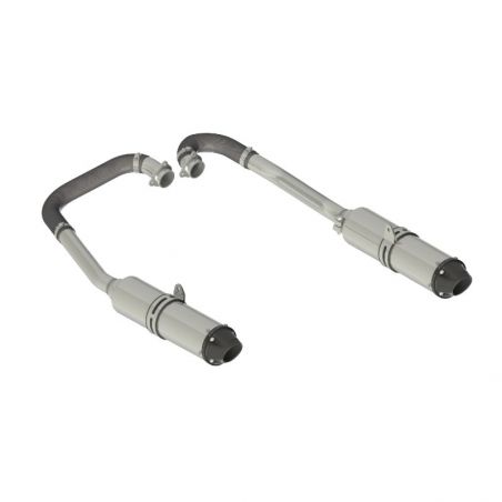 MBRP 11-14 Polaris RZR 900 (All Models) Complete Dual Exhaust System Headers-Back