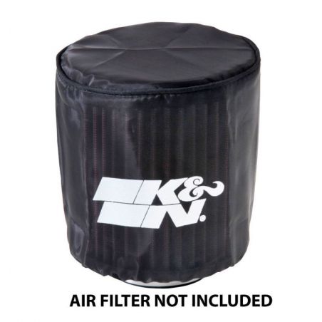 K&N Precharger Round Straight Air Filter Wrap Black - 4.5in ID x 5in H