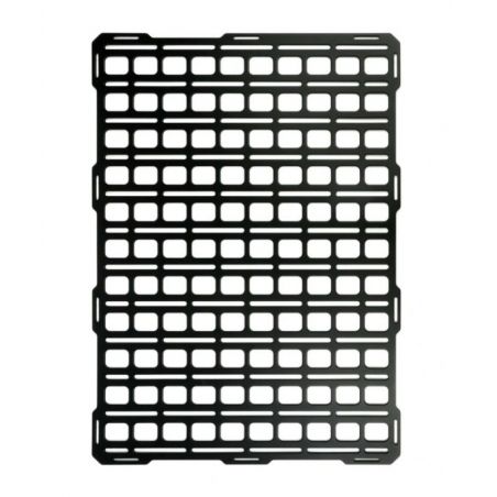 BuiltRight Industries 16in x 23.5in Tech Plate Steel Mounting Panel - Black