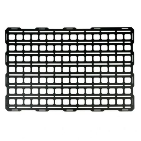 BuiltRight Industries 25in x 15.5in Tech Plate Steel Mounting Panel - Black