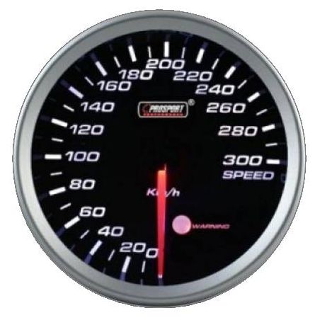Prosport 80mm Analogue Speedometer with LED Display Prosport - 1