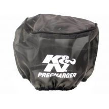 K&N Universal Precharger Round Tapered Air Filter Wrap Black