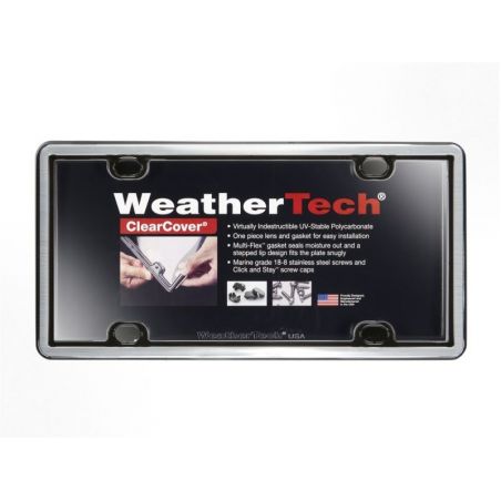 WeatherTech ClearCover Frame Kit - Brushed Stainless