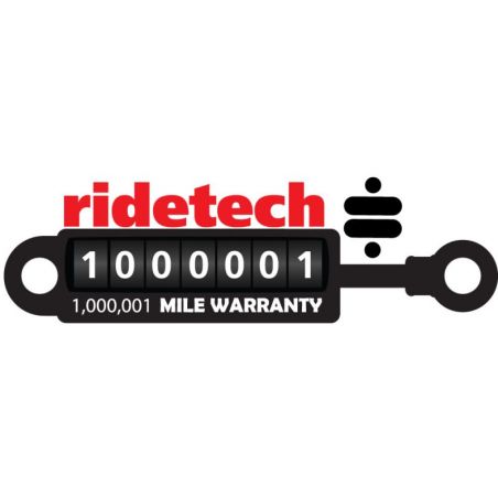 Ridetech HQ Series Shock Single Adjustable 5.75in Stroke T-Bar/Stud Mounting 9.55in x 15.3in