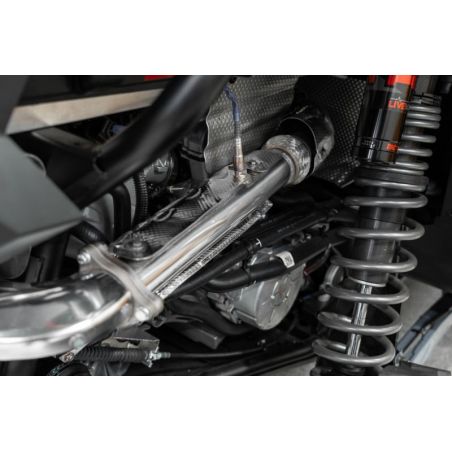 MBRP 16-21 Polaris RZR XP Turbo / 18-21 RZR XP S / 22 RZR R 2.5in Direct Bolt-On Front Pipe